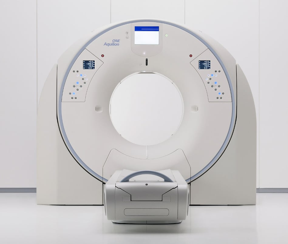 佳能Aquilion One Genesis SP心脏CT扫描仪。# SCCT20