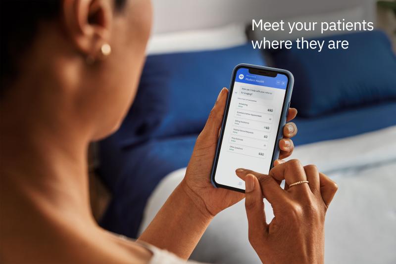 MedChat的实时聊天和短信可以让你和你的病人在他们所在的地方见面。
