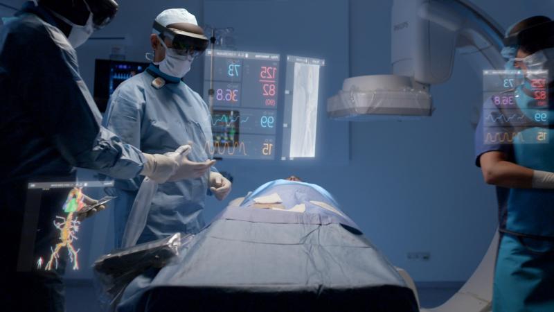 飞利浦和微软展示图像引导微创治疗的增强现实技术
