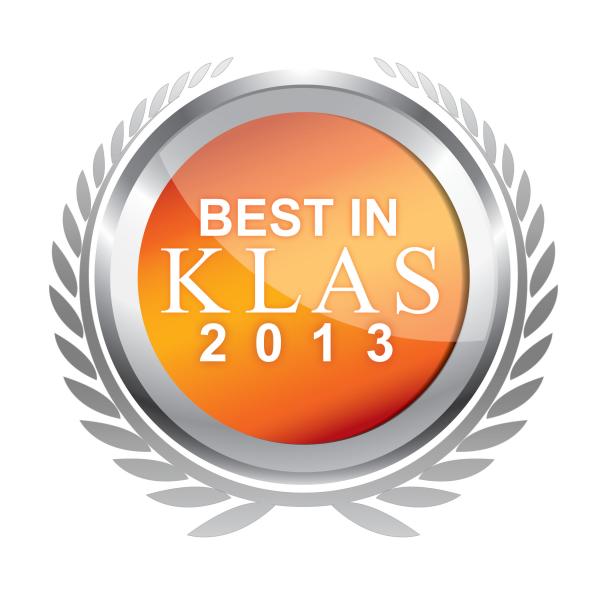 KLAS 2013软件服务心脏病学最佳奖